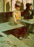 Edgar Degas Absinthe Drinker_t USA oil painting artist